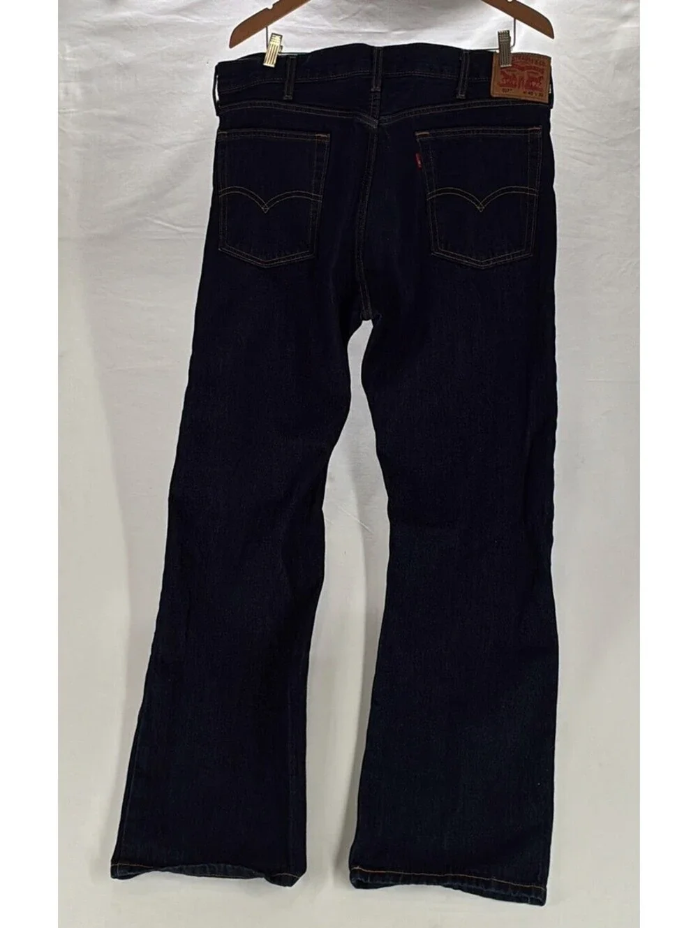 Modern Levis 517 Bootcut Jeans Dark Wash Western Cowboy Fit